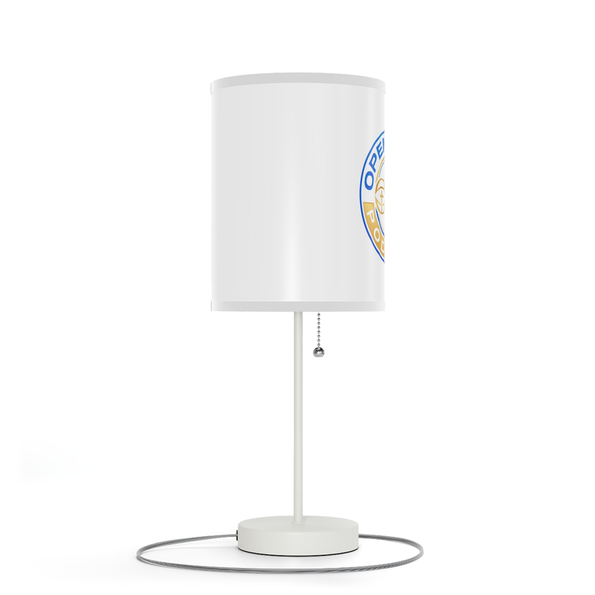 Open Eyes Podcast Table Lamp, Modern Home Decor, Podcast Gift, Unique Lighting, Bedroom or Office Decor, US/CA Plug