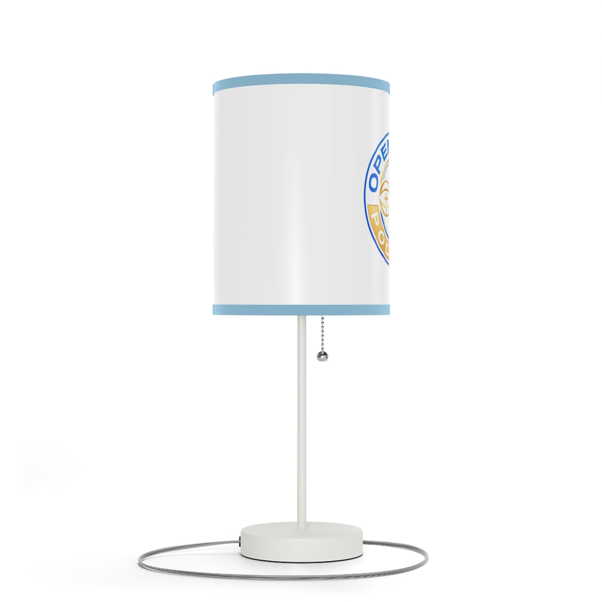Open Eyes Podcast Table Lamp, Modern Home Decor, Podcast Gift, Unique Lighting, Bedroom or Office Decor, US/CA Plug
