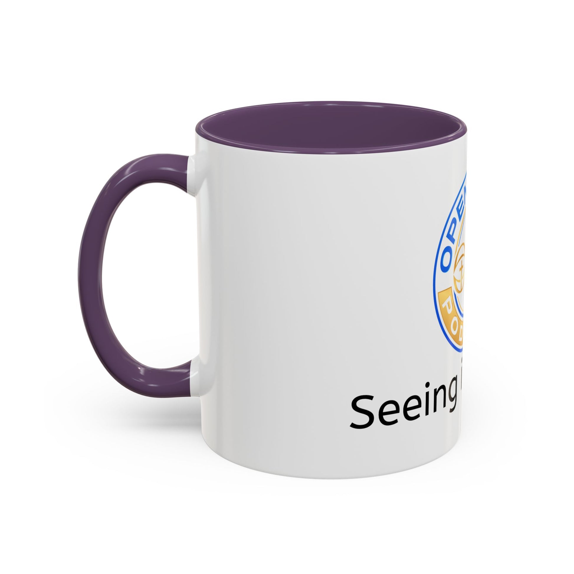 Open Eyes : Accent Coffee Mug (11, 15oz)