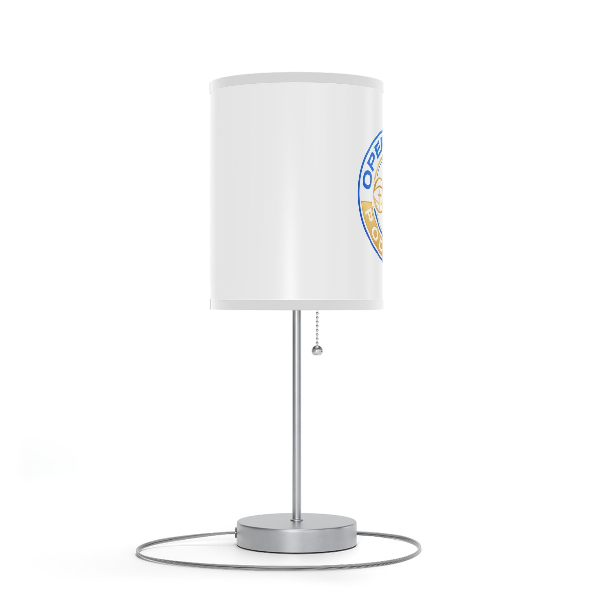 Open Eyes Podcast Table Lamp, Modern Home Decor, Podcast Gift, Unique Lighting, Bedroom or Office Decor, US/CA Plug