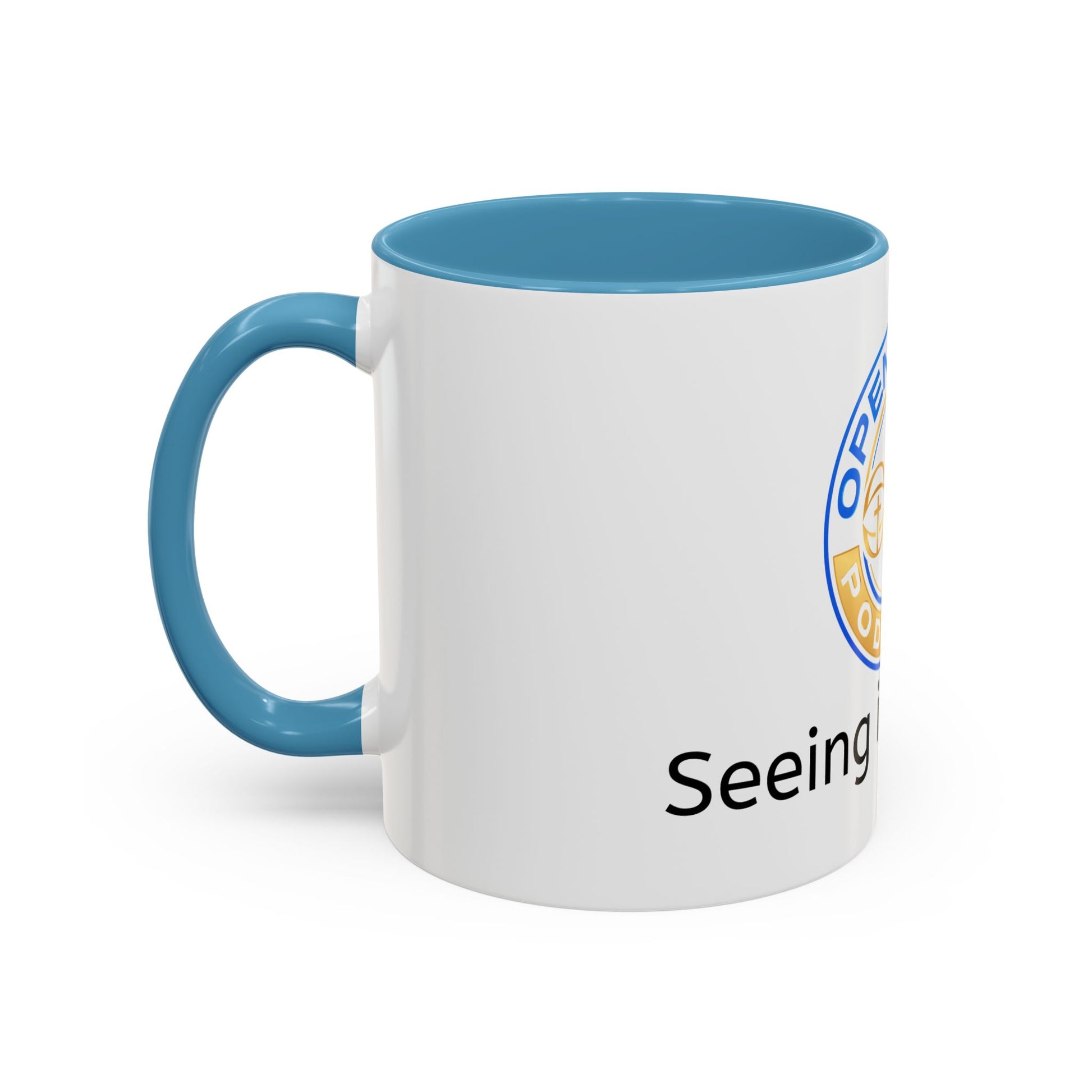 Open Eyes : Accent Coffee Mug (11, 15oz)