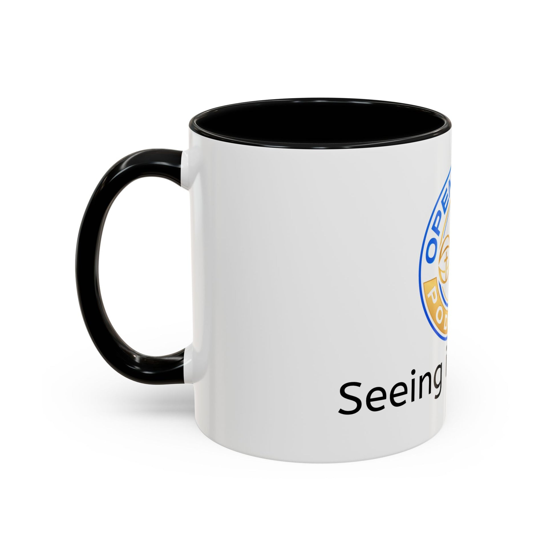 Open Eyes : Accent Coffee Mug (11, 15oz)