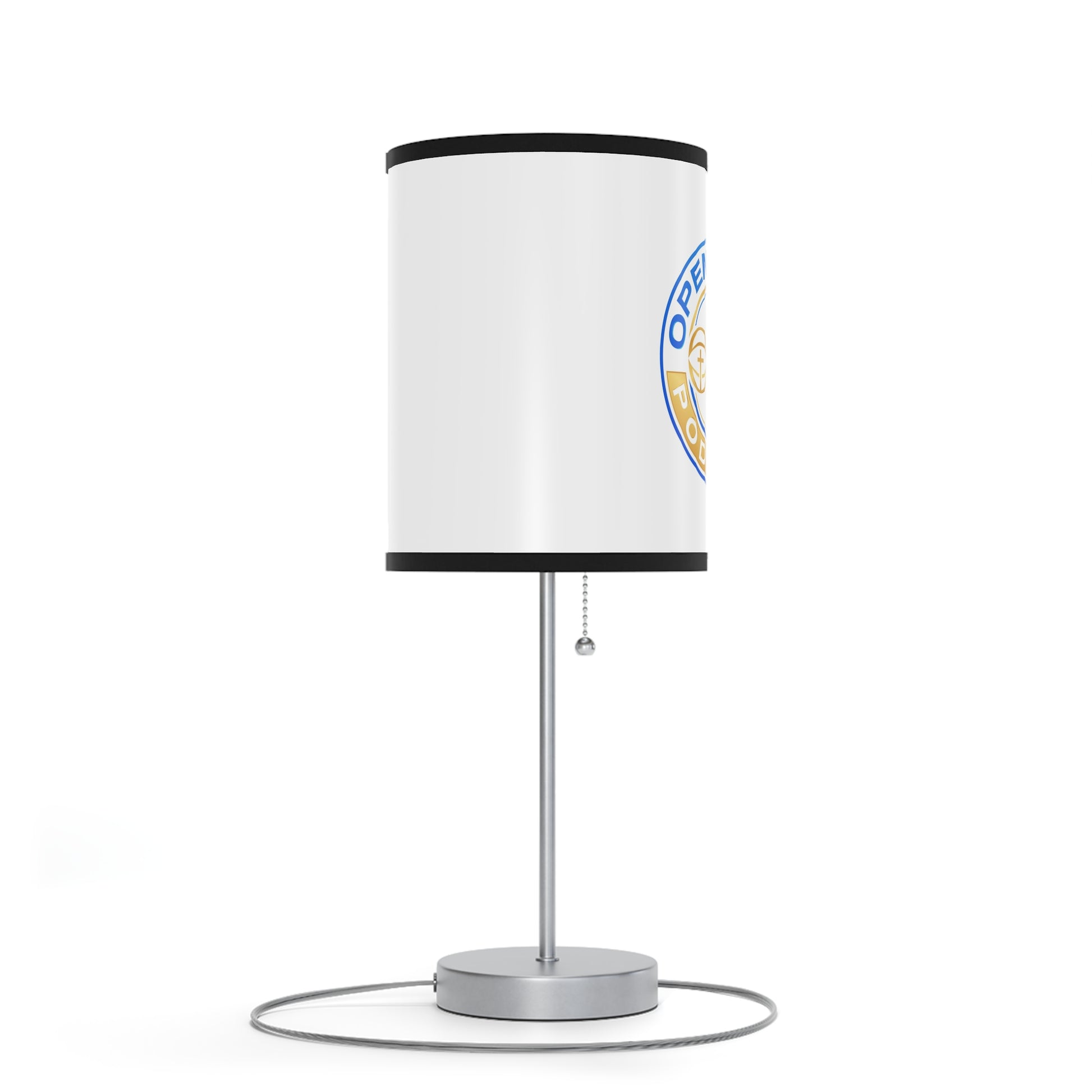 Open Eyes Podcast Table Lamp, Modern Home Decor, Podcast Gift, Unique Lighting, Bedroom or Office Decor, US/CA Plug