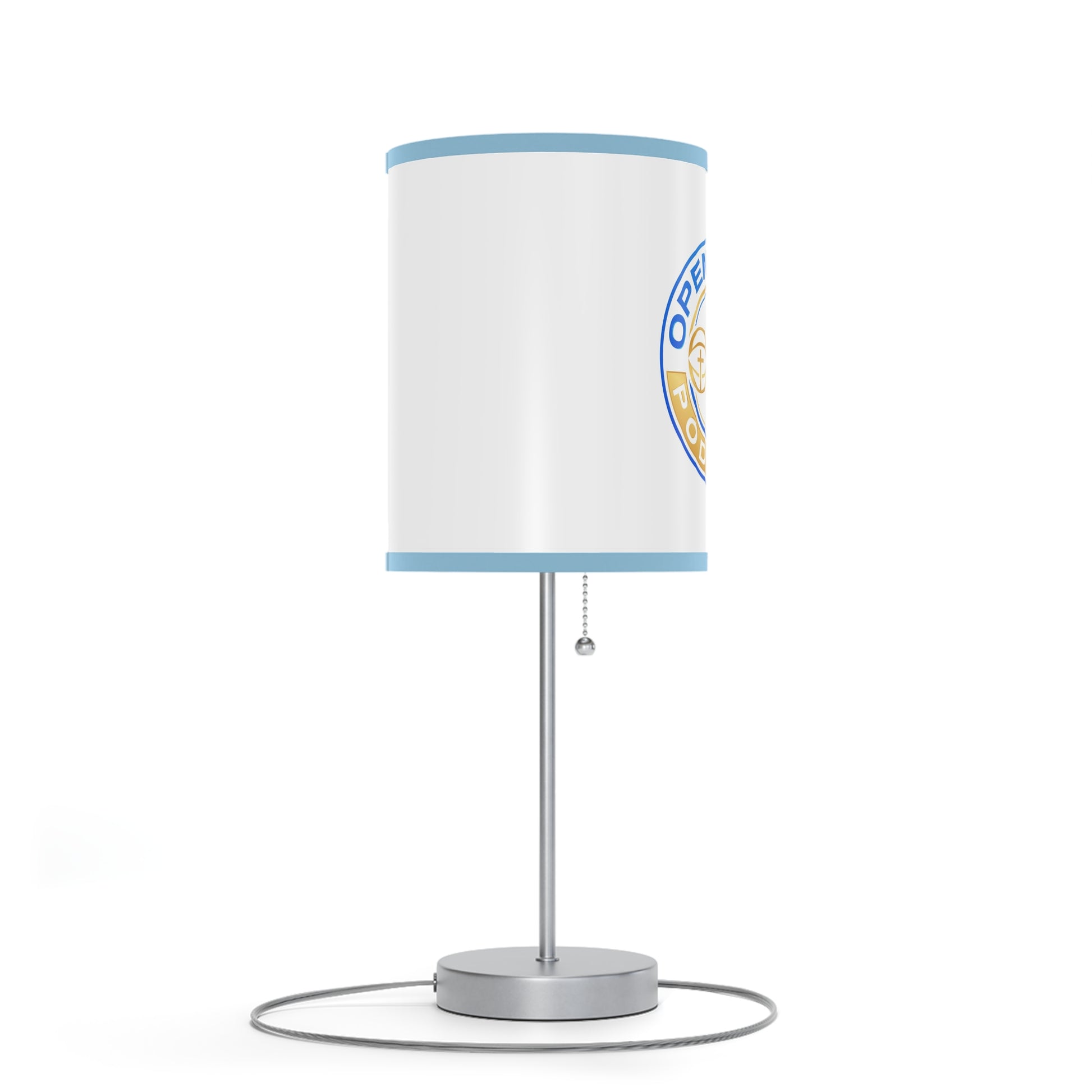 Open Eyes Podcast Table Lamp, Modern Home Decor, Podcast Gift, Unique Lighting, Bedroom or Office Decor, US/CA Plug