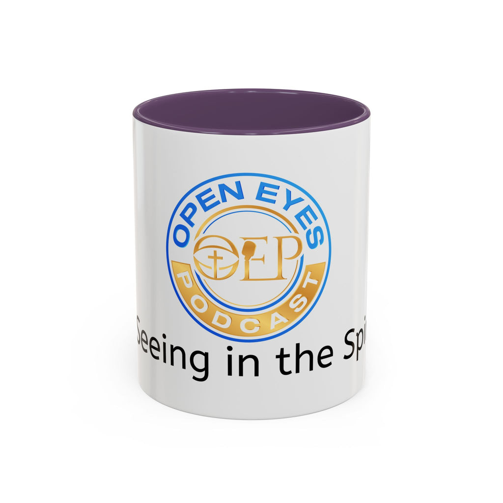 Open Eyes : Accent Coffee Mug (11, 15oz)