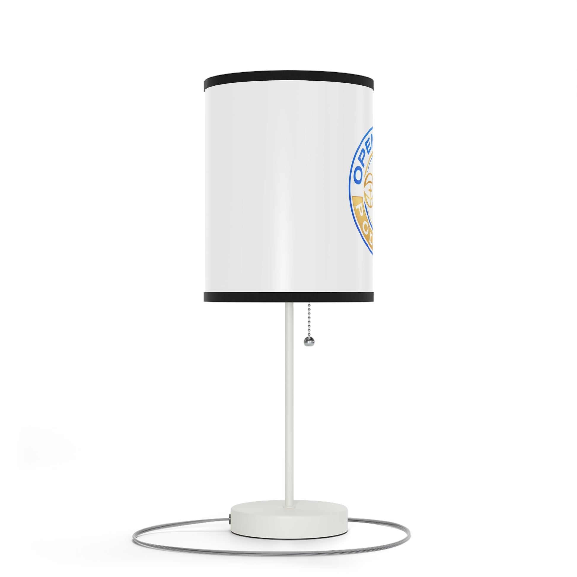 Open Eyes Podcast Table Lamp, Modern Home Decor, Podcast Gift, Unique Lighting, Bedroom or Office Decor, US/CA Plug