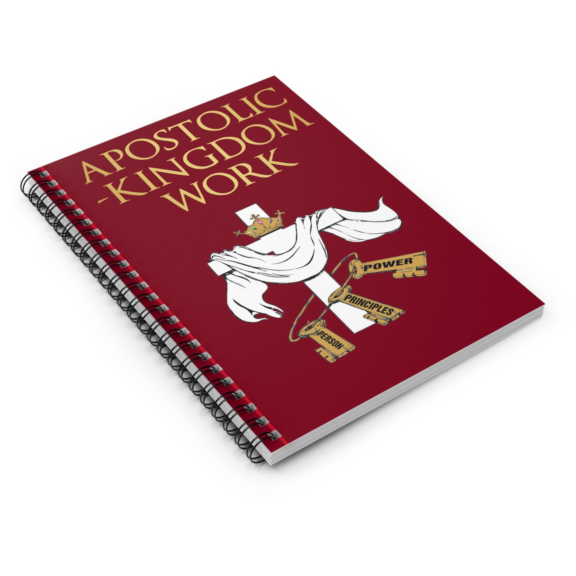 Apostolic Kingdom Work Spiral Notebook - Faith-Based Journal, Christian Gift, Religious Planner, Inspirational Stationery, Devotional [...]